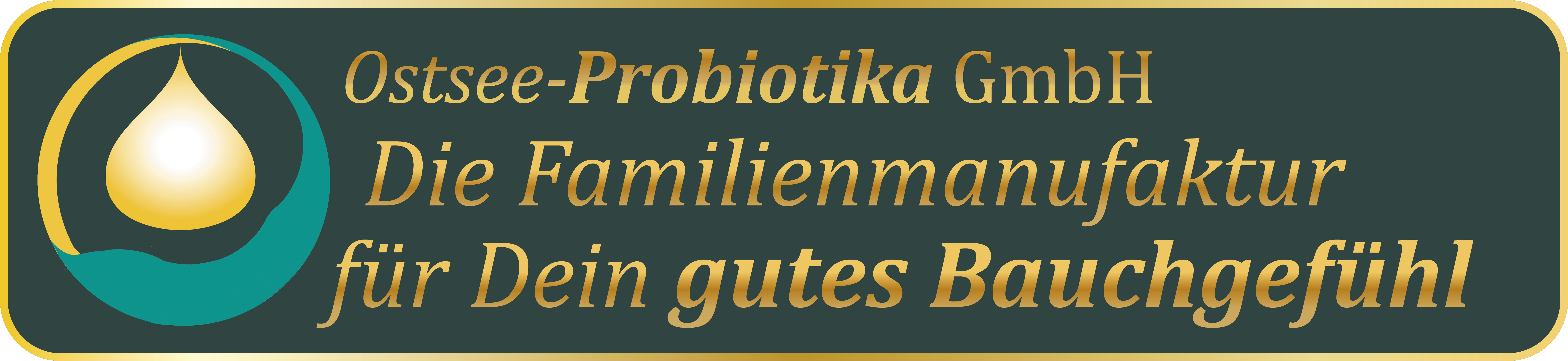 Logo Ostsee-Probiotika : Die Familien-Manufaktur für Dein gutes Bauchgefühl